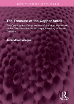 The Treasure of the Copper Scroll - Allegro, John Marco