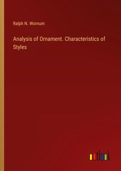 Analysis of Ornament. Characteristics of Styles