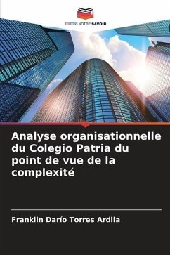 Analyse organisationnelle du Colegio Patria du point de vue de la complexité - Torres Ardila, Franklin Darío