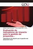 Evaluación de indicadores de impacto para la gestión de proyectos...