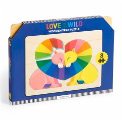Love in the Wild Wooden Tray Puzzle - Mudpuppy