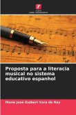 Proposta para a literacia musical no sistema educativo espanhol