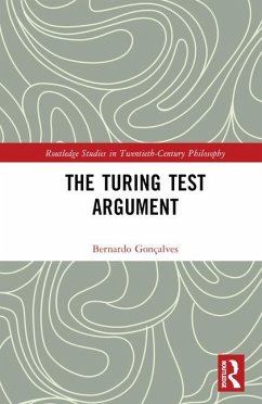 The Turing Test Argument - Gonçalves, Bernardo