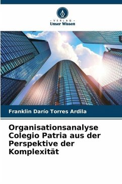 Organisationsanalyse Colegio Patria aus der Perspektive der Komplexität - Torres Ardila, Franklin Darío