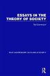 Essays in the Theory of Society - Bild 1