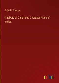 Analysis of Ornament. Characteristics of Styles