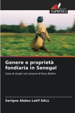 Genere e proprietà fondiaria in Senegal - SALL, Serigne Abdou Latif