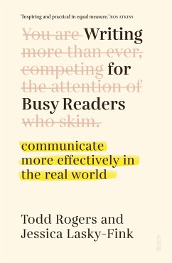 Writing for Busy Readers - Rogers, Todd; Lasky-Fink, Jessica