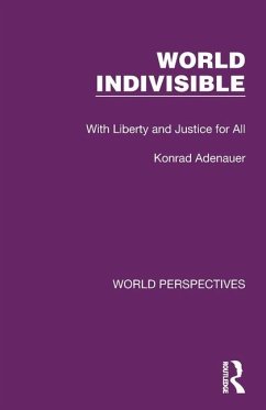 World Indivisible - Adenauer, Konrad