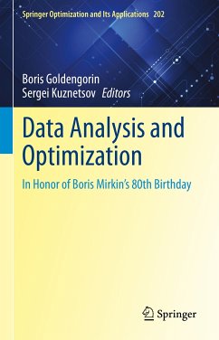 Data Analysis and Optimization (eBook, PDF)