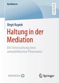Haltung in der Mediation (eBook, PDF)