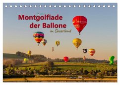 Montgolfiade der Ballone im Sauerland (Tischkalender 2024 DIN A5 quer), CALVENDO Monatskalender - Lieder, Brittasiehtdiewelt, Britta