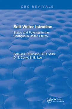 Salt Water Intrusion (eBook, ePUB) - Atkinson, Samuel F.