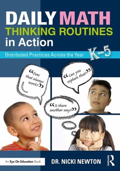 Daily Math Thinking Routines in Action (eBook, ePUB) - Newton, Nicki