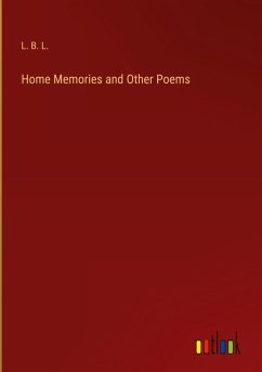 Cover Home Memories and Other Poems
