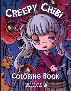 Creepy Chibi Coloring Book - Gill, Gloria; Colokara