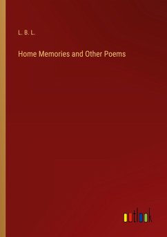 Cover Home Memories and Other Poems