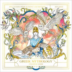 Cover The Greek Mythology Coloring Book