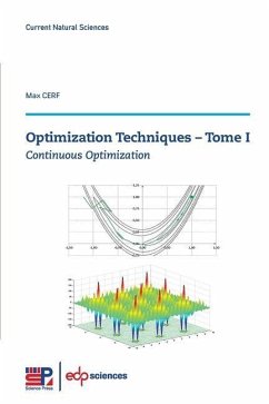 Optimization Techniques - Tome I - Cerf, Max