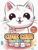 Cute Cats Coloring Book