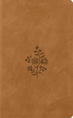 ESV Vest Pocket New Testament with Psalms and Proverbs (Trutone, Nubuck Caramel, Wildflower Design)