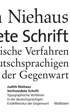 Verfremdete Schrift (eBook, PDF) - Niehaus, Judith