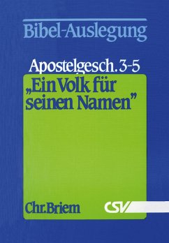 Cover Ein Volk für seinen Namen (eBook, ePUB)