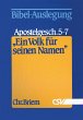 Ein Volk für seinen Namen (eBook, ePUB) - Bild 1
