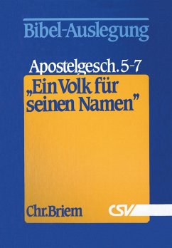 Ein Volk für seinen Namen (eBook, ePUB) - Briem, Christian