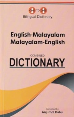 English-Malayalam & Malayalam-English One-to-One Dictionary Cover English-Malayalam & Malayalam-English One-to-One Dictionary