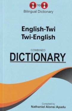 English-Twi & Twi-English One-to-One Dictionary Cover English-Twi & Twi-English One-to-One Dictionary