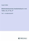 Mittelniederdeutsches Handwörterbuch; In vier Teilen, von ¿H¿ bis ¿P¿