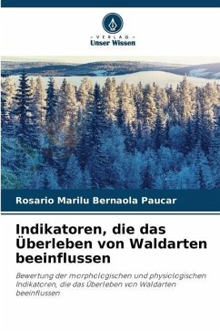 Indikatoren, die das Überleben von Waldarten beeinflussen - Bernaola Paucar, Rosario Marilu