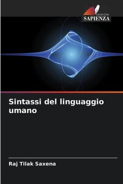 Sintassi del linguaggio umano - Saxena, Raj Tilak