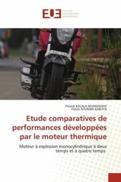 Etude comparatives de performances développées par le moteur thermique - KALALA MUANISHAYI, Patrick;NTUMBA KABUYA, Fiston