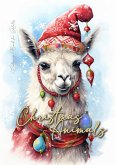 Christmas Animals Coloring Book for Adults