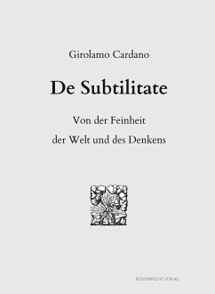 De Subtilitate - Cardano, Girolamo