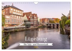 Lüneburg - Die Salz- und Hansestadt (Wandkalender 2024 DIN A4 quer), CALVENDO Monatskalender