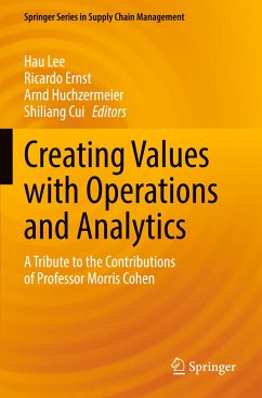 Creating Values with Operations and Analytics