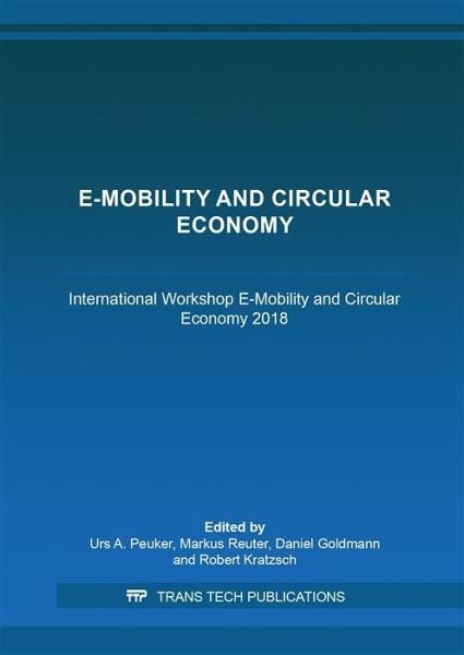 E-Mobility and Circular Economy (eBook, PDF) E-Mobility and Circular Economy (eBook, PDF)