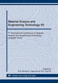 Material Science and Engineering Technology VII (eBook, PDF)