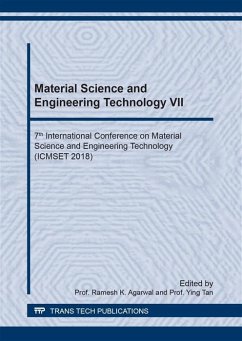 Cover Material Science and Engineering Technology VII (eBook, PDF)