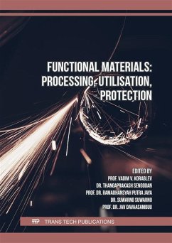 Functional Materials: Processing, Utilisation, Protection (eBook, PDF)