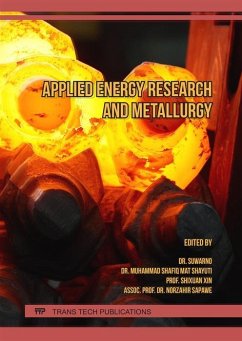 Cover Applied Energy Research and Metallurgy (eBook, PDF)