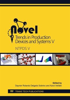 Novel Trends in Production Devices and Systems V (eBook, PDF)