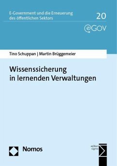 Wissenssicherung in lernenden Verwaltungen - Schuppan, Tino;Brüggemeier, Martin