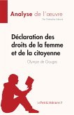 Déclaration des droits de la femme et de la citoyenne de Olympe de Gouges (eBook, ePUB)
