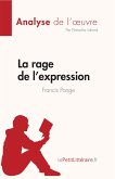 La rage de l'expression de Francis Ponge (Fiche de lecture) (eBook, ePUB)
