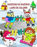 Diversão de Inverno Livro de Colorir