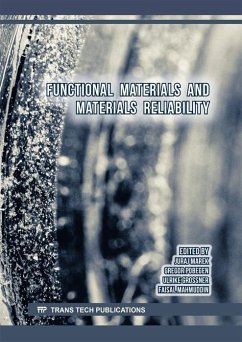 Cover Functional Materials and Materials Reliability (eBook, PDF)